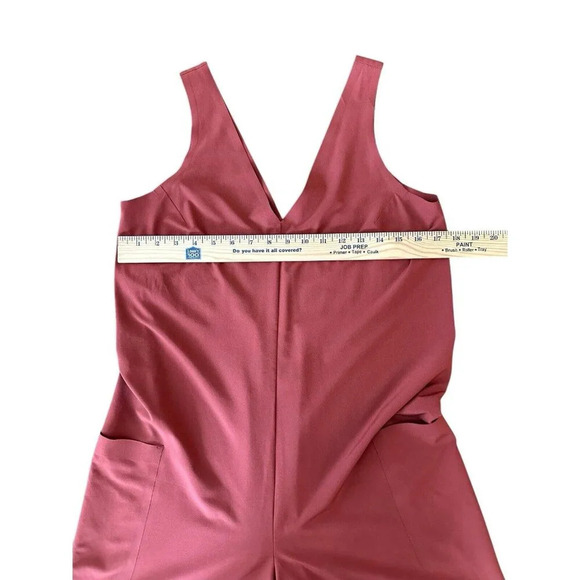 Athleta Sarasota Jumpsuit Womens Small Russet Brown Color Comfort Stretch Travel - Picture 9 of 10